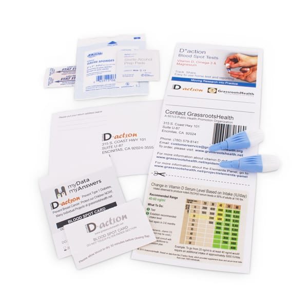Vitamin D Test - Check Vitamin D Levels with a Home Blood Test Kit